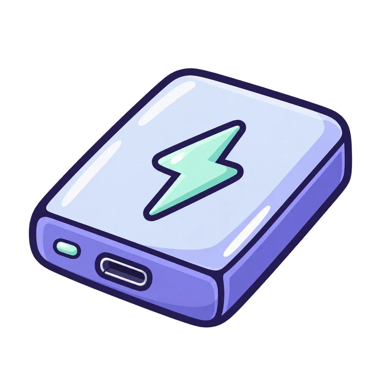 NVMe SSD Storage Icon